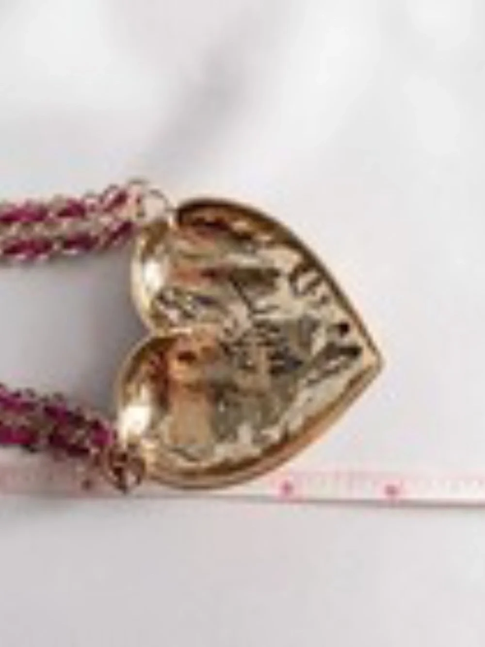 Betsey Johnson Heart Harlem Necklace